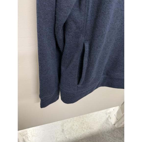 Sonoma Good for Life Men's Medium Blue Long Sleeve Pullover - Picture 4 of 4